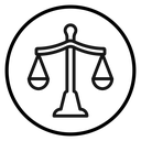 Scales of justice icon