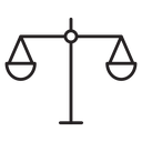 Scales of justice icon