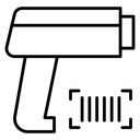 Scanner gun icon