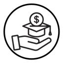 Scholarship fund icon