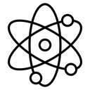 Science Atom Orbits icon
