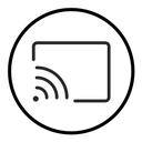Screen cast icon