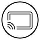 Screen cast icon