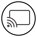 Screen cast icon