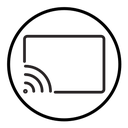 Screen cast icon
