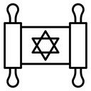 Scroll Torah icon