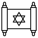 Scroll Torah icon