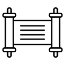 Scroll Torah icon