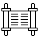 Scroll Torah icon