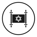 Scroll Torah icon
