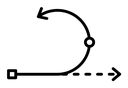 Scrum black outline icon