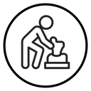 Sculptor Black Outline icon