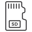 Sd card icon