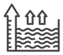 Sea level icon