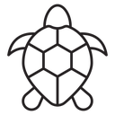 Sea turtle icon