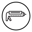 Sealant gun icon