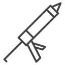 Sealant gun icon