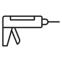 Sealant gun icon