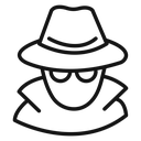 Secret agent icon