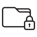 Secure folder set icon