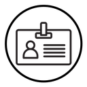 Security badge icon