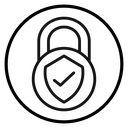 Security lock icon