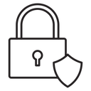 Security lock icon