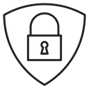 Security lock icon