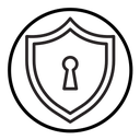 Security lock icon