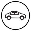 Sedan Car Side View icon