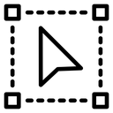 Selection Tool Cursor Frame icon