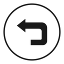 Send back icon