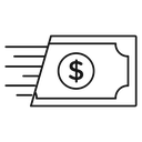 Send money 5 icon