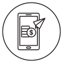 Send money icon