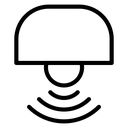 Sensor Black Outline icon