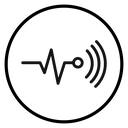Sensor Black Outline icon