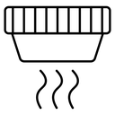 Sensor smoke icon