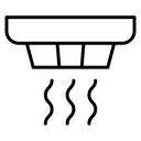 Sensor smoke icon