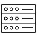 Server rack icon