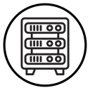 Server rack icon
