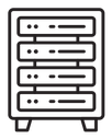 Server rack icon
