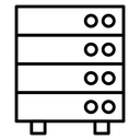 Server Rack Cabinet icon