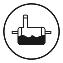Sewerage tank icon