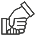 Shake hands icon