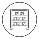 Shelves Storage icon