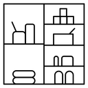 Shelves Storage icon