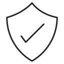 Shield check icon