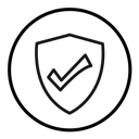 Shield check icon