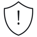 Shield exclamation 4 icon