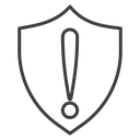 Shield exclamation (1) icon